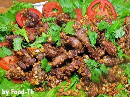 Recipe Moo Kratiem Prik Thai Food DIY Pork Garlic Delicious Easy Cook #42