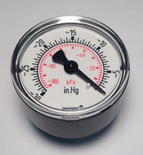 Wika commercial gauge 2&#034; 30&#034;hg/kp a vac 1/4&#034;-npt 9690586 (new) (12d2) for sale