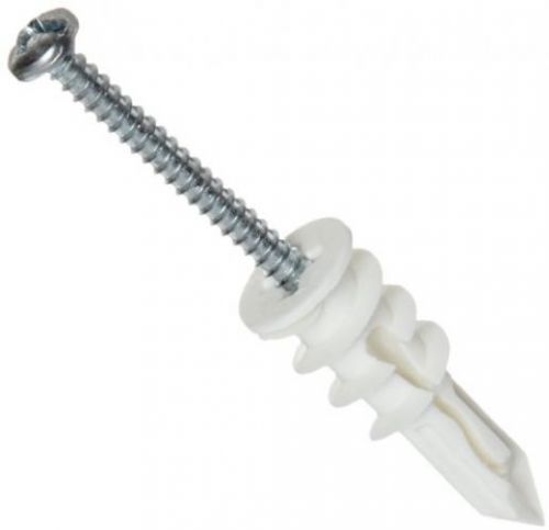 20 TOGGLER SnapSkru Self-Drilling Drywall Anchor Screw Glass-Filled Nylon #6