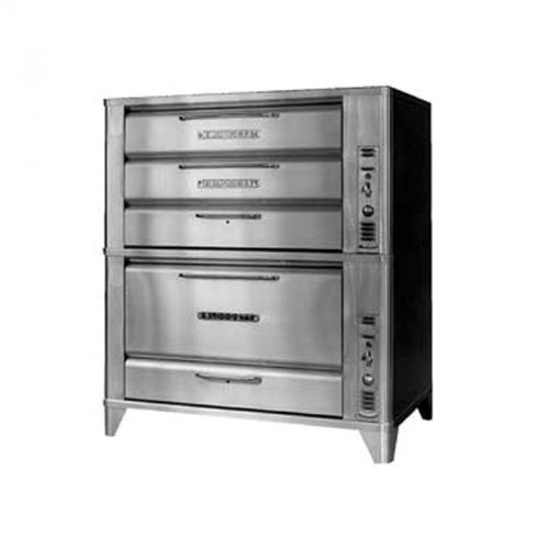 Blodgett 981-966 gas double deck 42&#034;w x 32&#034;d pizza oven for sale