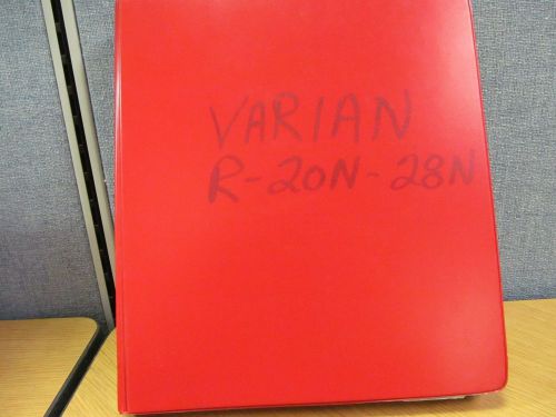 Varian Associates V4780 Precision Frequency Source System Instr Manual 45506