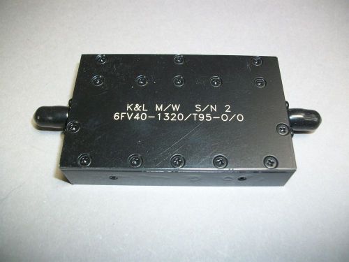 K&amp;L Microwave 6FV40-1320/T95-0/0 Filter - NEW