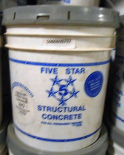 5 STAR STRUCTURAL CONCRETE, 50 POUND PAIL