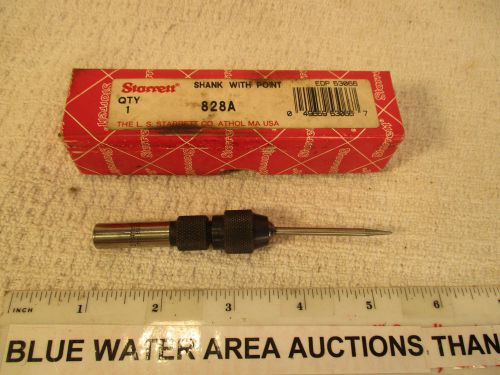 STARRETT # 828 A, Wiggler Shank with Point, OEM Box included, EDP 53066, EC, LN