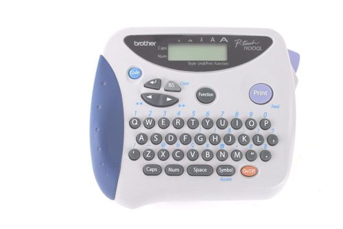 BROTHER P-TOUCH 1100QL  LABEL MAKER electronic handheld PARTIAL ROLL TAPE G9