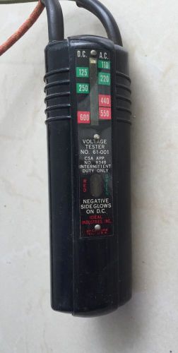 Vintage Ideal Industries Voltage Tester No 61-001. Working Condition