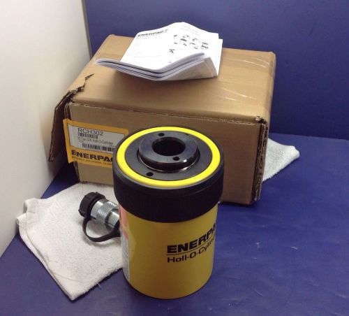 Enerpac rch-302 hydraulic cylinder, 30 tons, 2-1/2in. stroke hollow plunger for sale