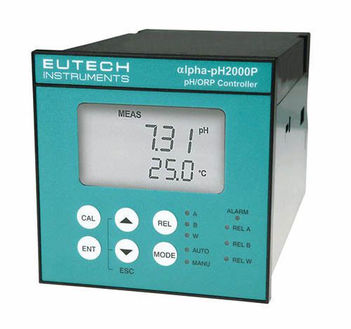 Oakton WD-56715-10 pH 2000 Advanced pH/ORP PI Controller, Panel-mount