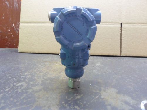 ROSEMOUNT 3051 PRESSURE TRANSMITTER #61172J MODEL:3051 TG3A2B21AB4E5 USED