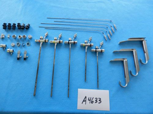 Storz Surgical ENT Pediatric Infant Laryngosocope Bronchoscope Set