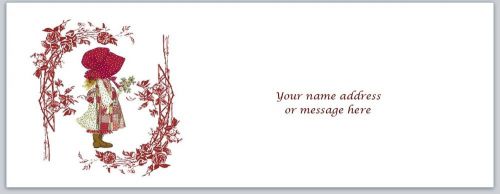 30 Personalized Return Address Labels Hollie Hobbie Buy 3 get 1 free (bo725)
