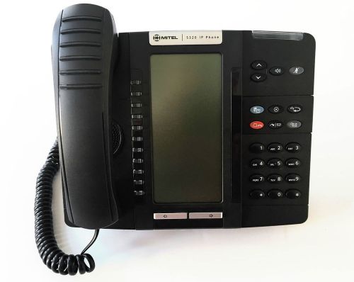 Lot of 9 - MITEL 5320 Black VoIP IP Telephone LCD Display 50006191