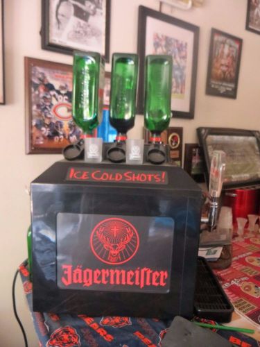 Jagermeister 3 Bottle Ice Cold Shots Tap Machine Jemus Bar Beverage Dispenser