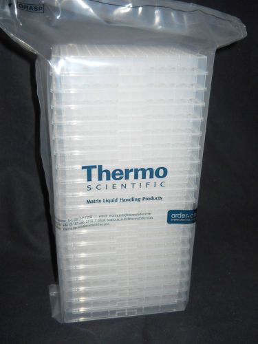 (20) thermo matrix sterile 96-well clear polypropylene v-bottom microplates 4920 for sale
