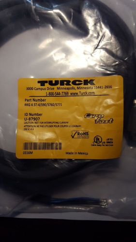 Turck Cordset RKG 4.5T-4/S90/S760/S771 - ID Number: U-87907