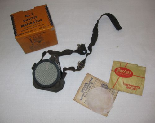 Vintage Willson Dustite No 2 Respirator In Box