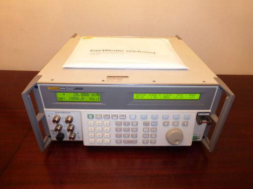 Fluke 5820a 5 channel, 2.1 ghz oscilloscope calibrator - calibrated! opt 5c-ghz for sale