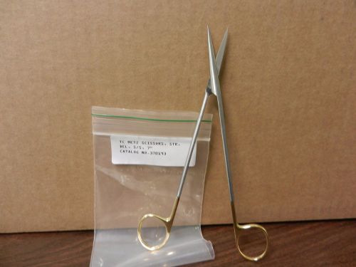 Metz Scissors, T.C. Straight, Delicate, German Stainless, 7&#034; #370193