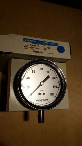 Brand new in box ashcroft pressure gauge 0-160# 35-1009aw-02l for sale