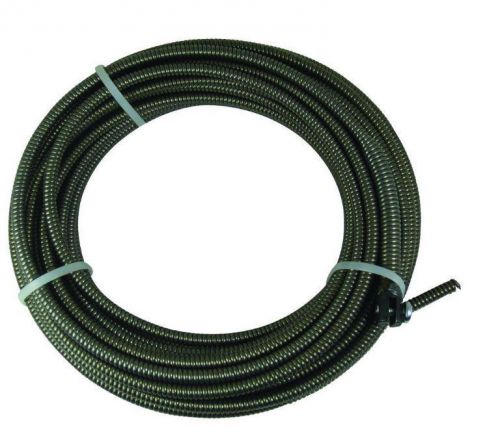 Pipe clog drain auger snake cable plumbing cleaner tool cleaning bath tub 50 ft for sale
