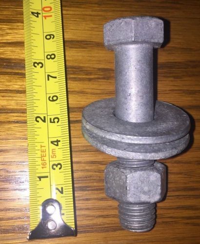 5/8 Galvanized Bolt with Washers and Nut, 3 inches long 307a Buy in Bulk to save