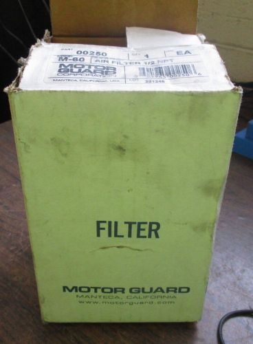 New motor guard 1/2 air filter m-60 00250 for sale