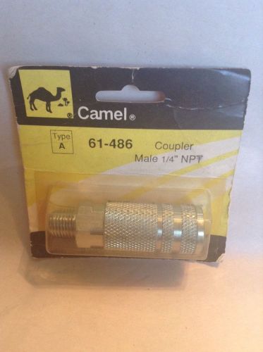 Camel 61-486 1/4&#034; coupler male npt type a for sale