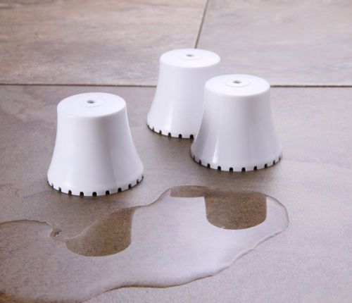 Flood buzz wireless water leak detector alarm sump pump sensor alert (set of 3) for sale