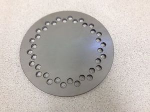 Commercial - 8&#034; Floor Drain Cover Solid Steel 7-3/4&#034; Auctual Diameter Round