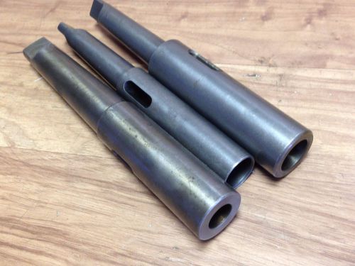 LOT OF CLEVELAND &amp; OTHER MORSE TAPER EXTENSIONS 3-3, 2-4