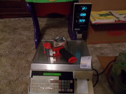 HOBART SP1500 SCALE WITH PRINTER WORKS GOOD