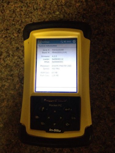 TDS Recon Pocket PC Handheld Data Collector For Parts
