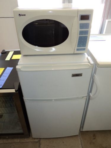 Summit mini refrigerator microwave combo mrf351w for sale