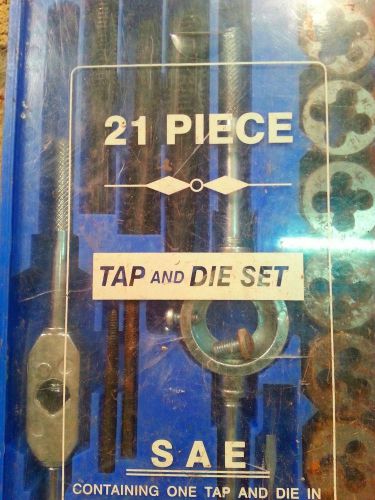 21-Piece Tap and Die Set  SAE