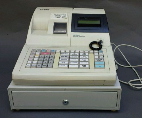 Sam4s model er-5240m electronic cash register - tested for sale