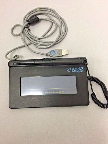 Topaz SigLite T-S460 Slim Electronic Signature Pad T-S460-HSB-R - USB