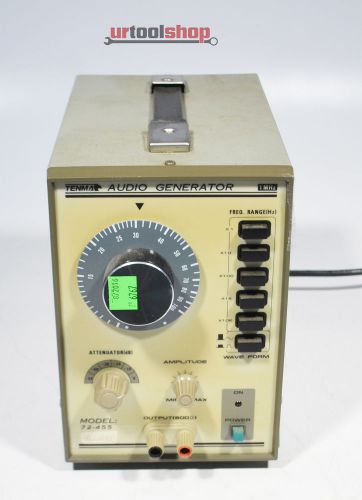 Vintage Tenma 72-455 Audio Tone Generator 6767-2013