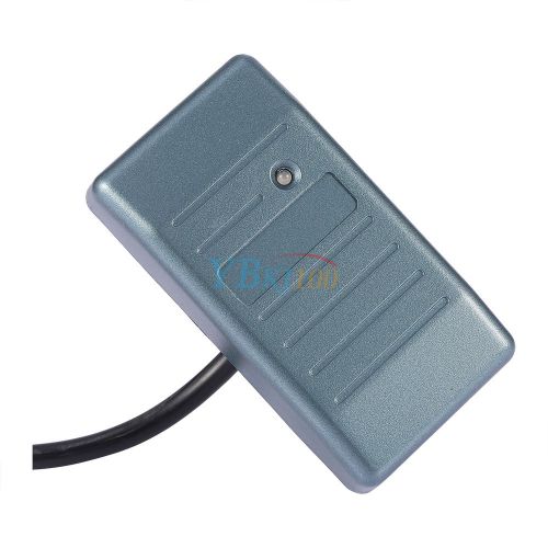Black 125KHz Waterproof Proximity RFID EM ID Cards Reader For Wiegand 26