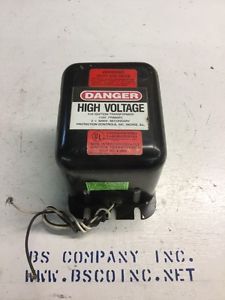 Protection controls a10 ignition transformer, 115v primary, 2x5000v secondary. for sale