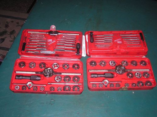 IRWIN HANSON TAP &amp; HEX DIE SETS 24606 &amp; 26317 Made in the USA LOOK FREE SHIPPING