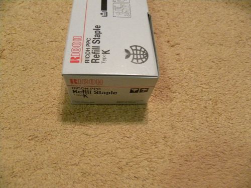 Ricoh copier ppc refill staple type k (only 1 stack in box) for sale