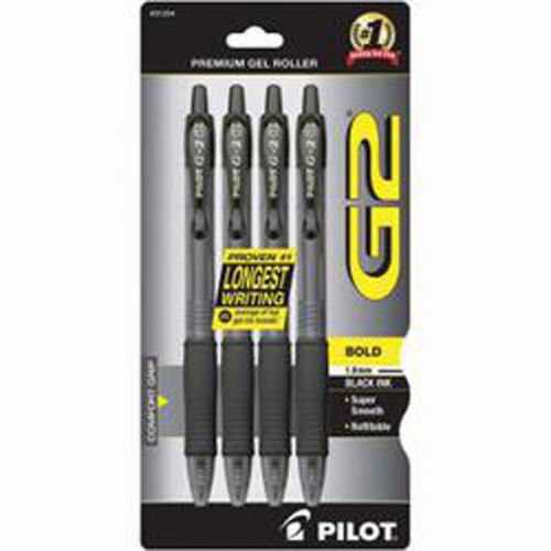 Black - g2 premium gel rolling ball pen bold 1.0mm 4/pkg for sale