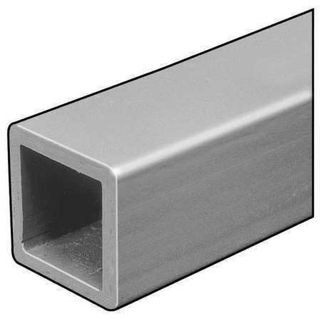 Dynaform 870890 sq tube, isofr, gry, 1/4 t x2 in od sq, 5 ft for sale