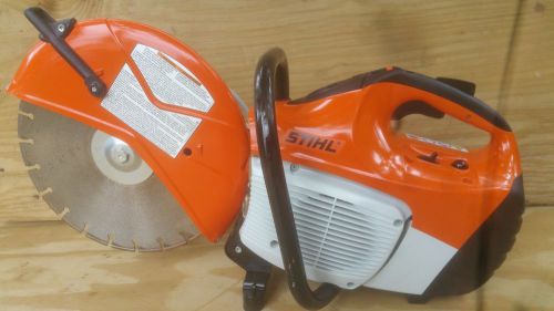 STIHL TS 420 CONCRETE CUT-OFF SAW 14INCH w/ 14&#034;inch Diamond Blade