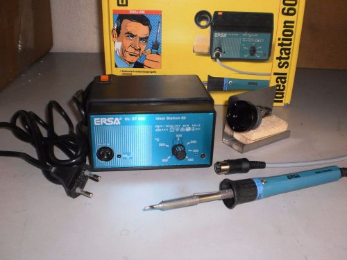 ERSA Ideal 60 (60W) Electronically Regulated Soldering Station 230 vac 50Hz.