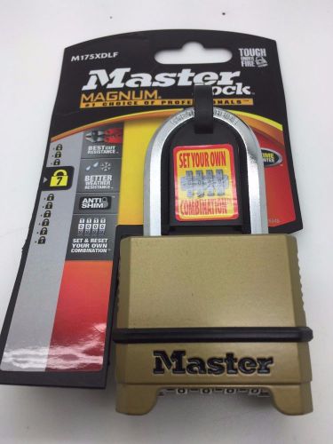 BRAND Master Lock M175XDLFCCSEN 2 Inch Resettable Combination Padlock
