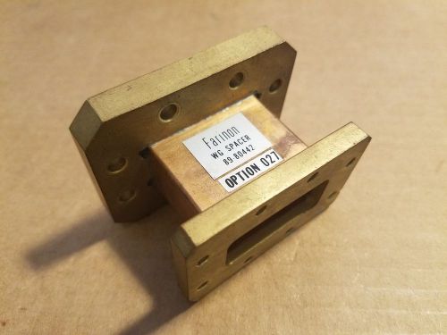 Farinon Microwave Waveguide 1.75&#034; WG Spacer 89-80442 Opt 027 J-Band