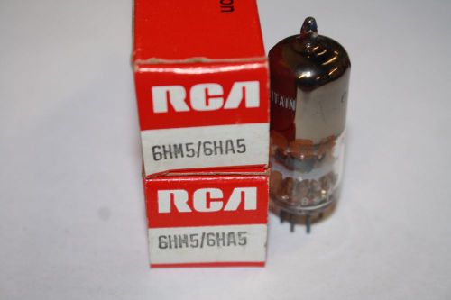 PAIR (QTY 2) 6HM5 / 6HA5 RCA VINTAGE TUBES - NOS IN BOXES