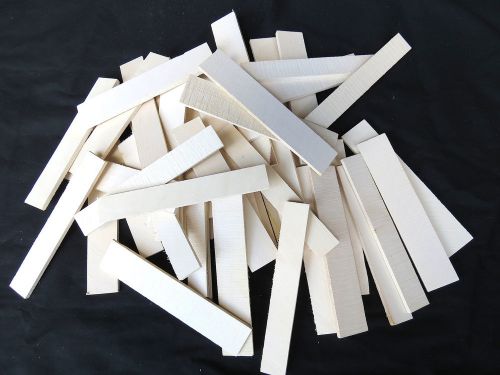 Premium american holly cutoffs / thins lumber (50 pcs) - kd for sale