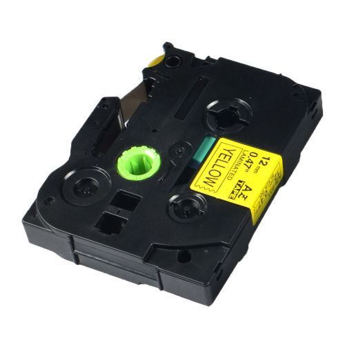 1PK 12mm Black on Yellow Label Tape For Brother P-touch TZ 631 TZe 631 PT1000